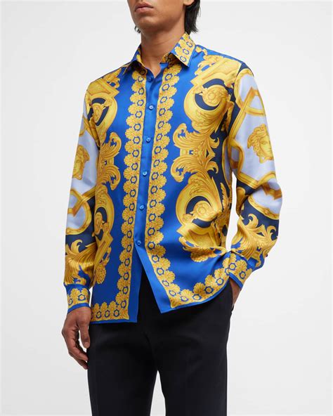 Versace Miami Shirt Silk 